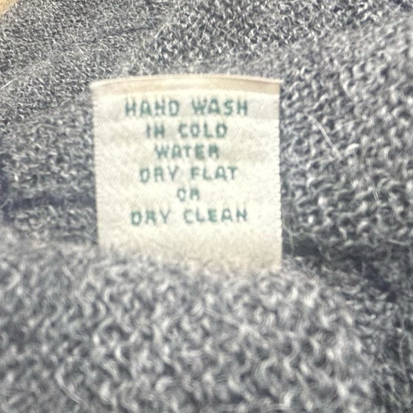 Alpaca Argyle Sweater XL Golf Preppy Made In Peru Coastal Grandad Vintage - Picture 8 of 8